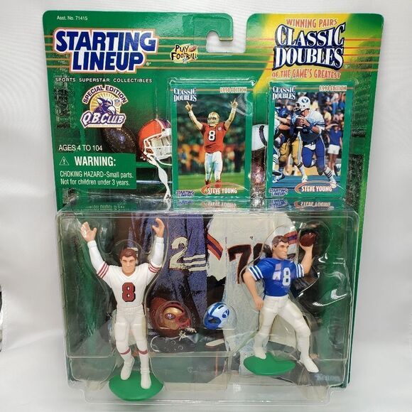 💙NIB Vintage Steve Young 1998 QB Club Classic Doubles - Picture 1 of 2